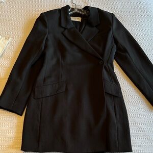 Babaton Classic Black Blazer Mini Dress